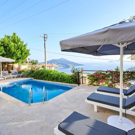 Luxus Villa Skyla Mit 5 Schlafzimmern & Meer-Blick Каш Экстерьер фото