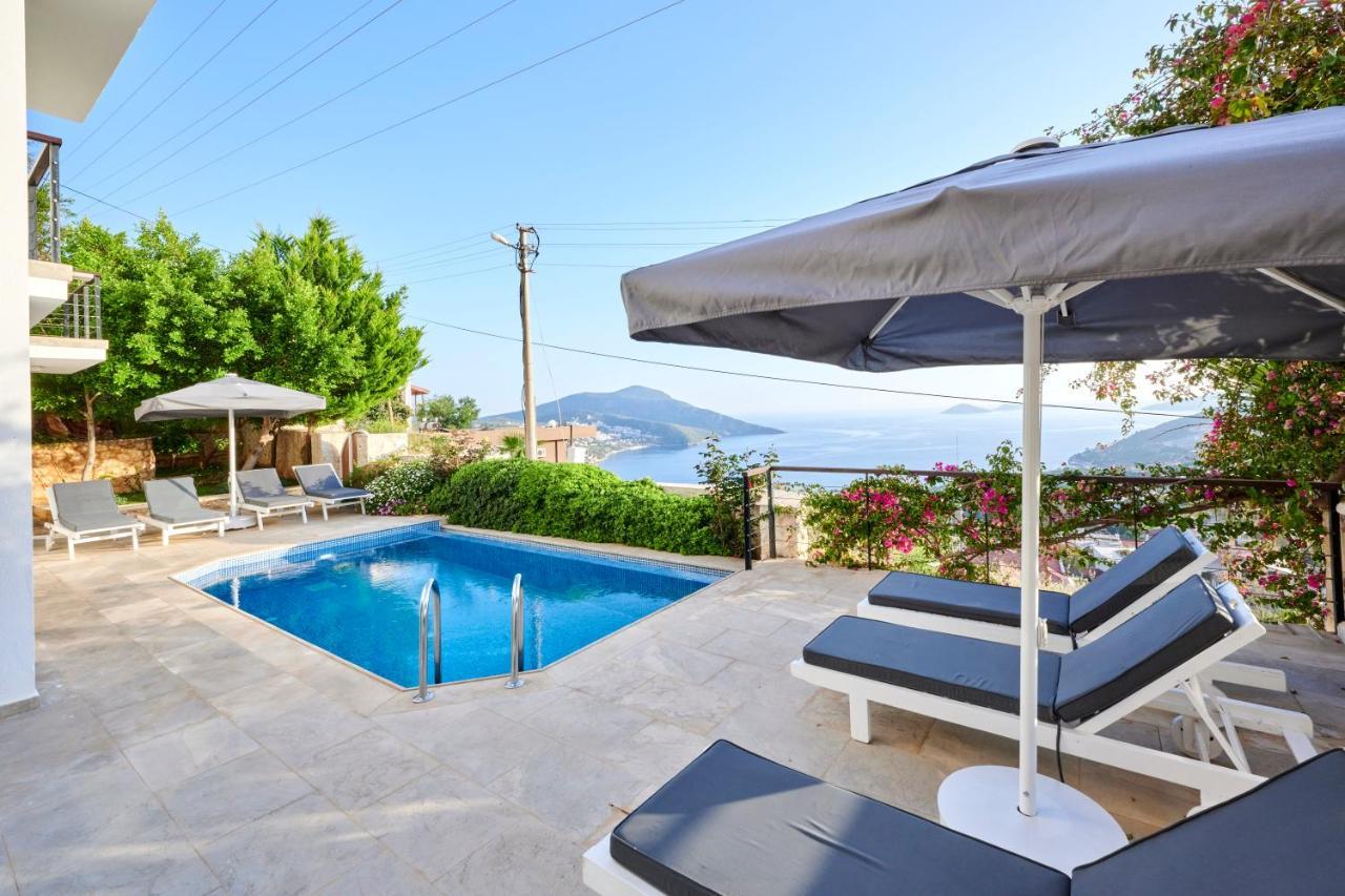 Luxus Villa Skyla Mit 5 Schlafzimmern & Meer-Blick Каш Экстерьер фото