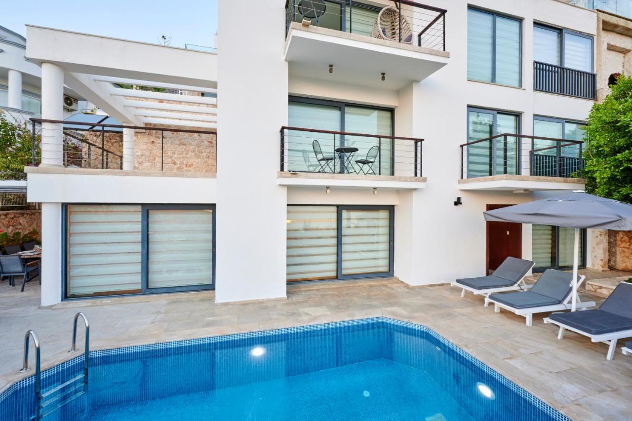 Luxus Villa Skyla Mit 5 Schlafzimmern & Meer-Blick Каш Экстерьер фото