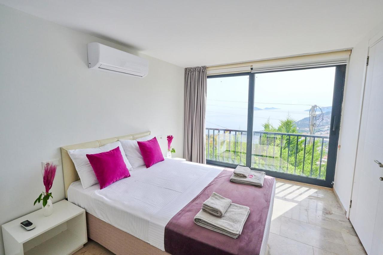 Luxus Villa Skyla Mit 5 Schlafzimmern & Meer-Blick Каш Экстерьер фото