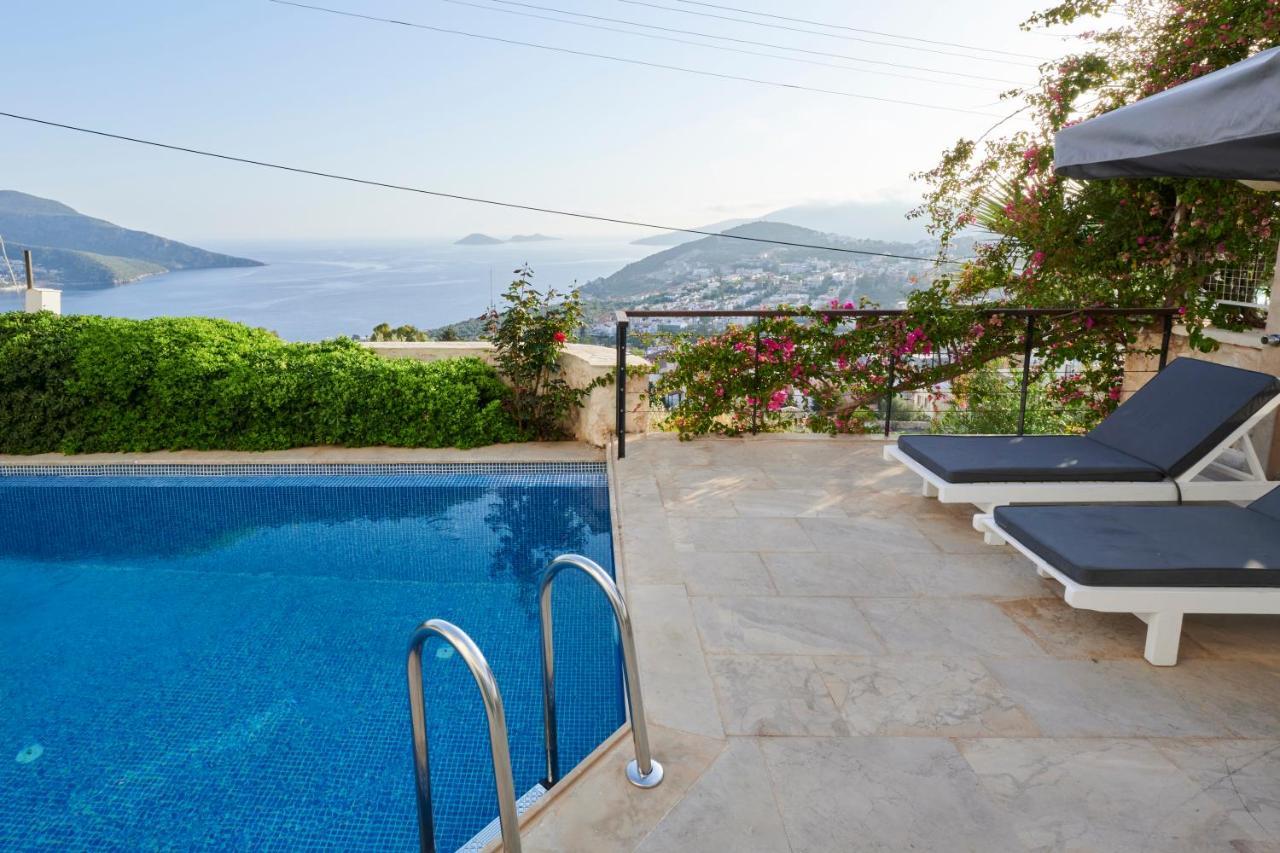 Luxus Villa Skyla Mit 5 Schlafzimmern & Meer-Blick Каш Экстерьер фото